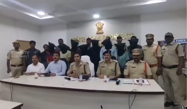 Warangal Police Arrest Fake Currency Racket Eight Held