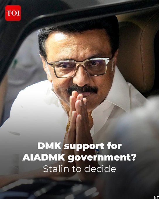 DMK Says AIADMK Sought Support Against TVK Rise