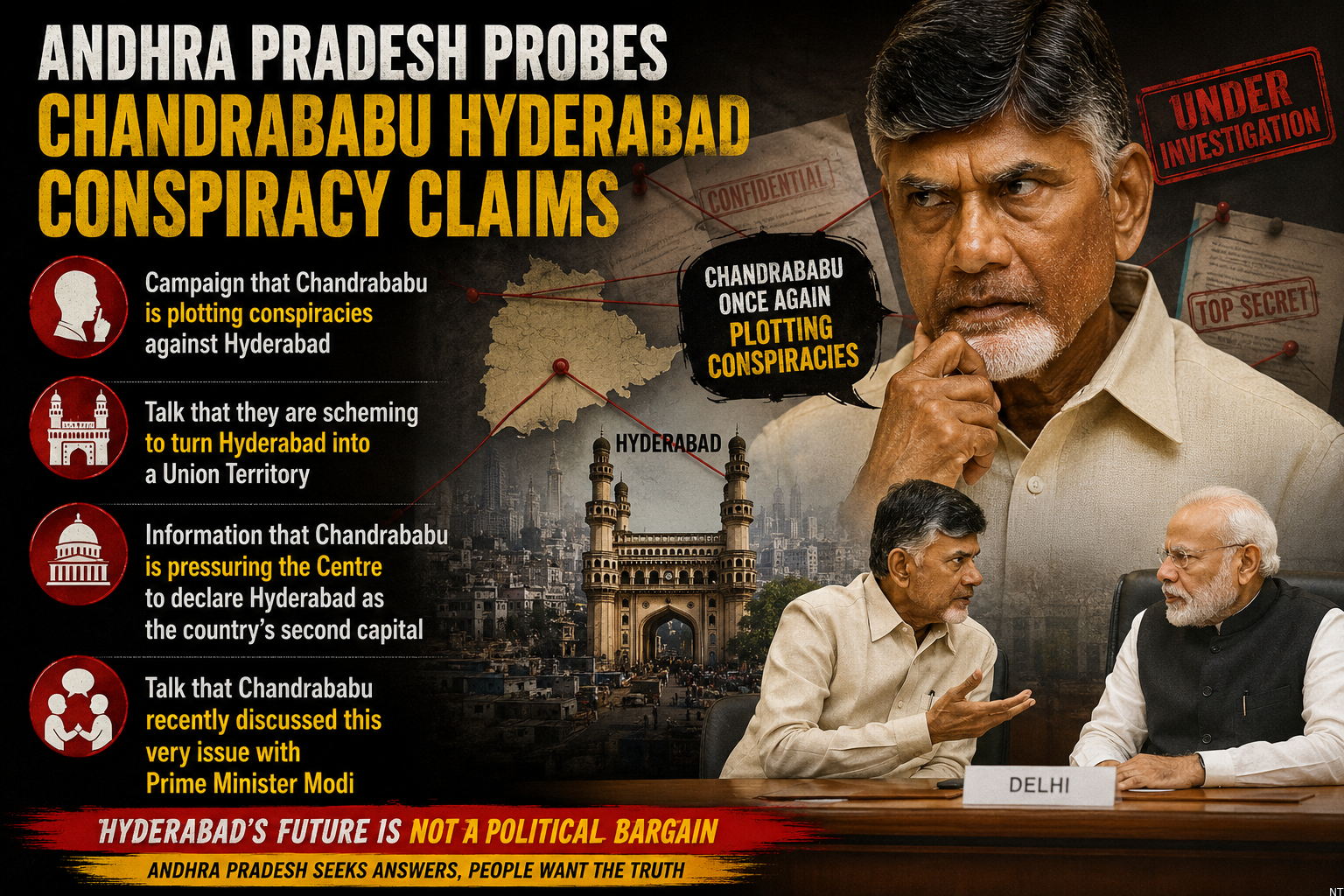 Andhra Pradesh Probes Chandrababu Hyderabad Conspiracy Claims