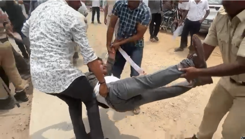 Medchal Police Detain POCSO Case Protesters