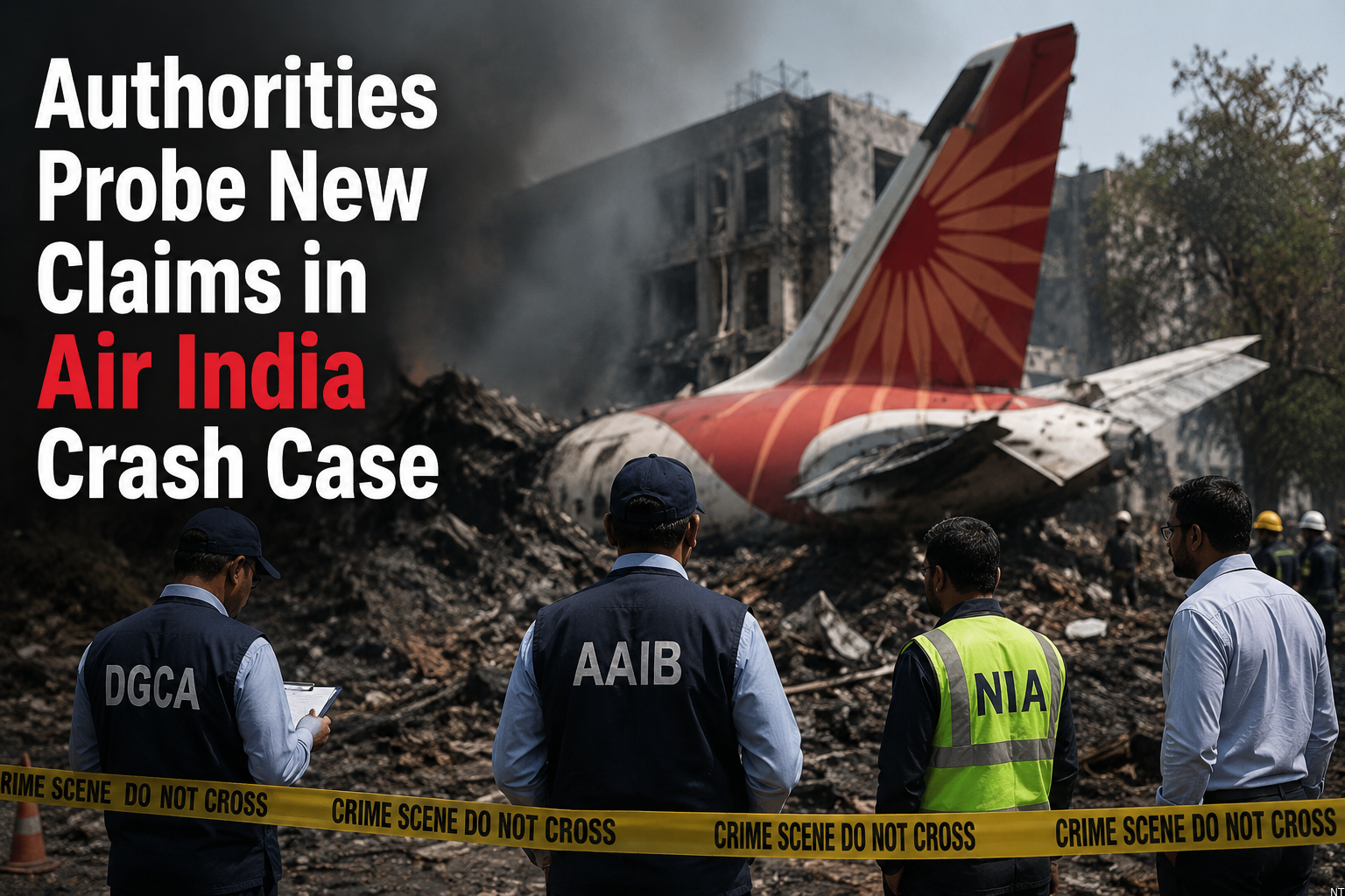 Authorities Probe New Claims in Air India Crash Case