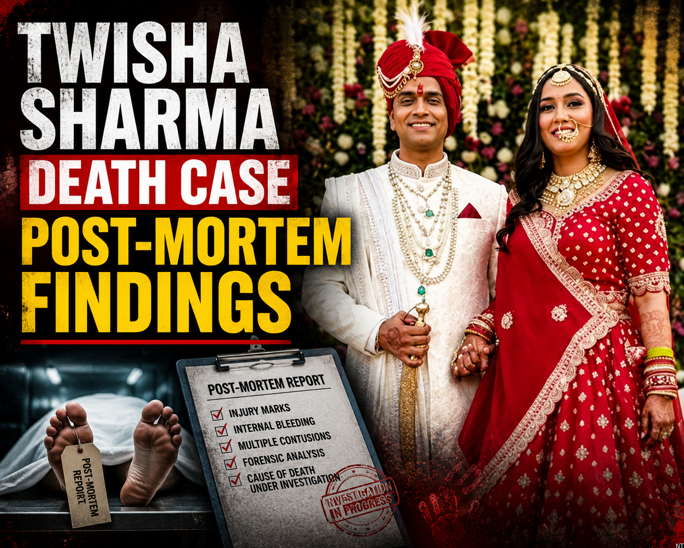 Twisha Sharma Death Case Post-Mortem Findings
