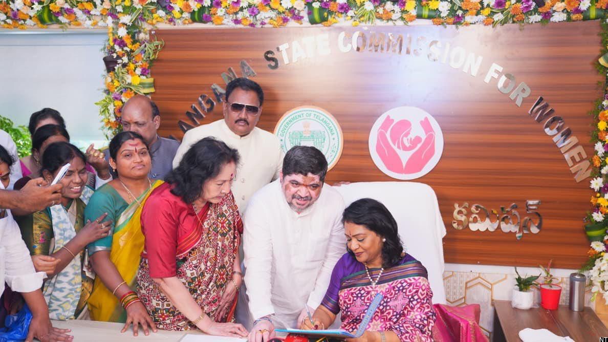 Telangana Women Commission Chairperson Assumes Charge