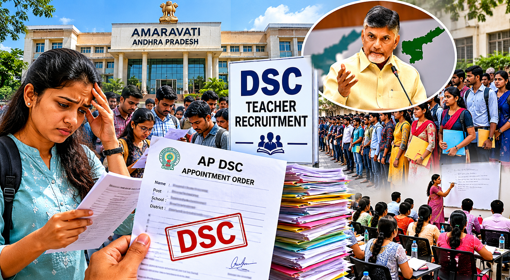 AP Government Faces Heat Over DSC Recruitment Process