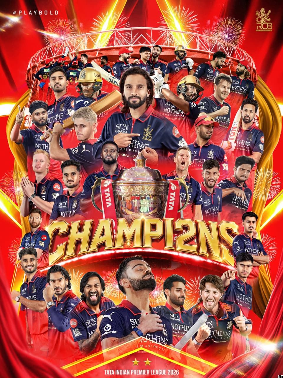 IPL Records RCB Win Over Gujarat Titans in Final