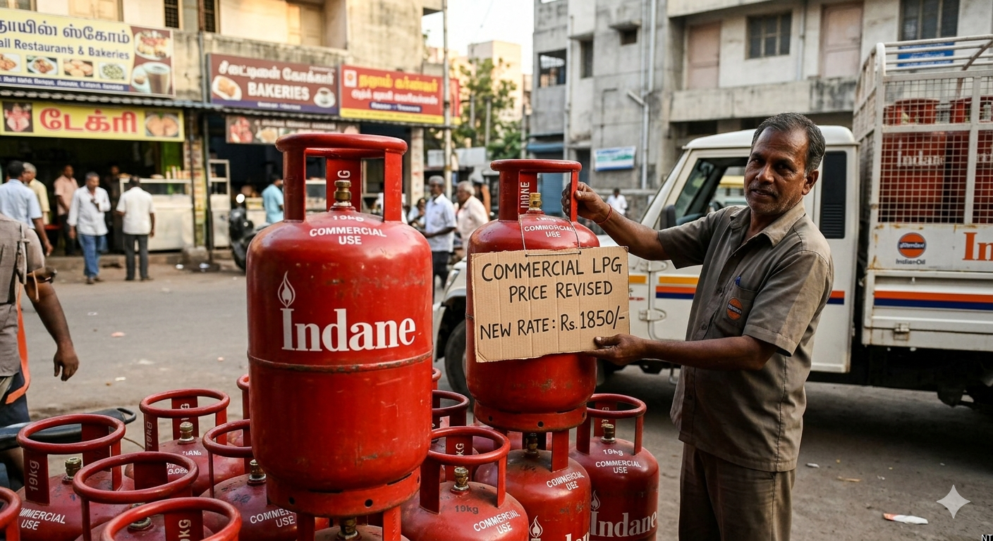 Indian Oil Raises Commercial LPG Cylinder Prices