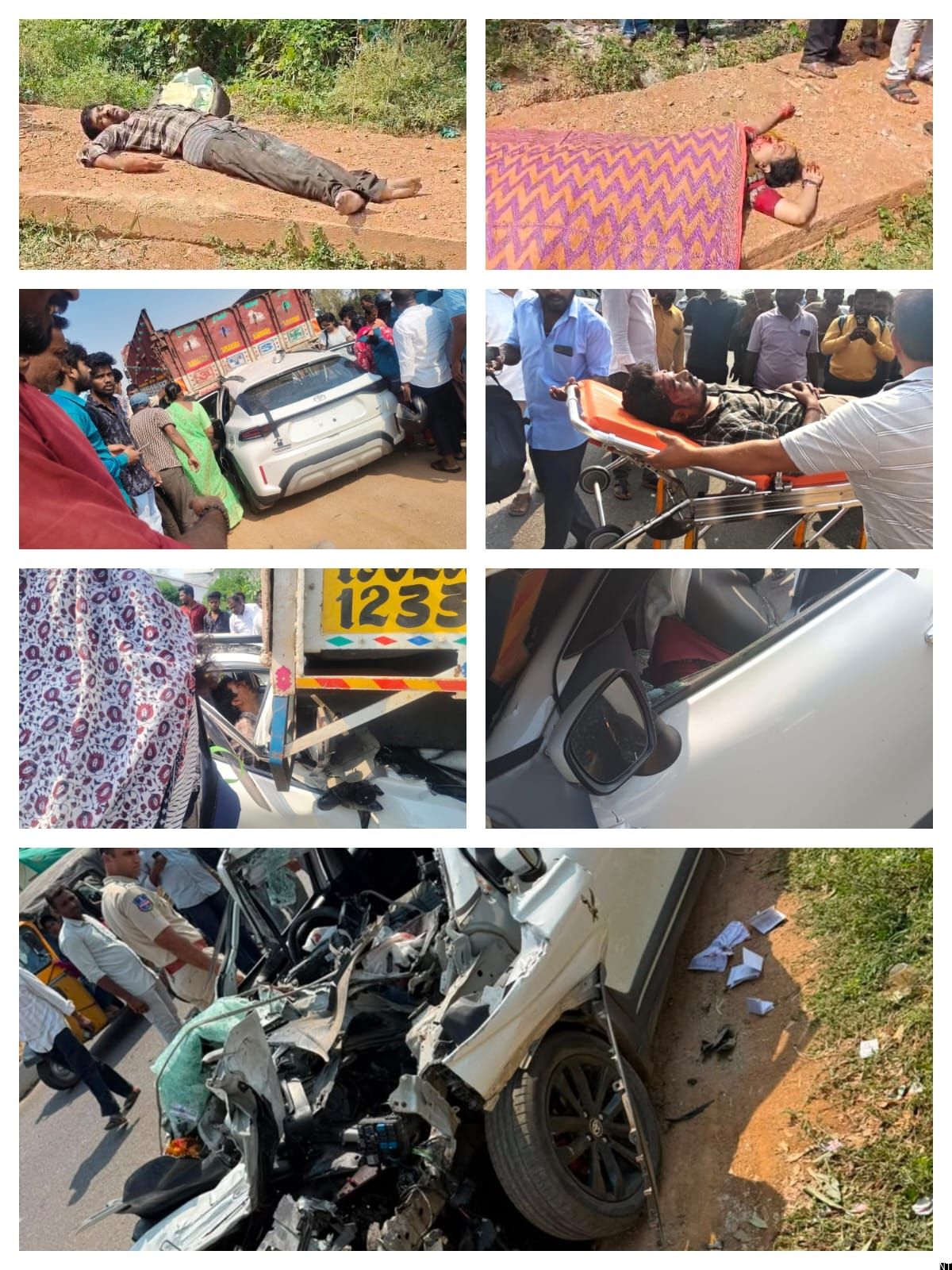 Police Register Case After Siddipet Road Accident