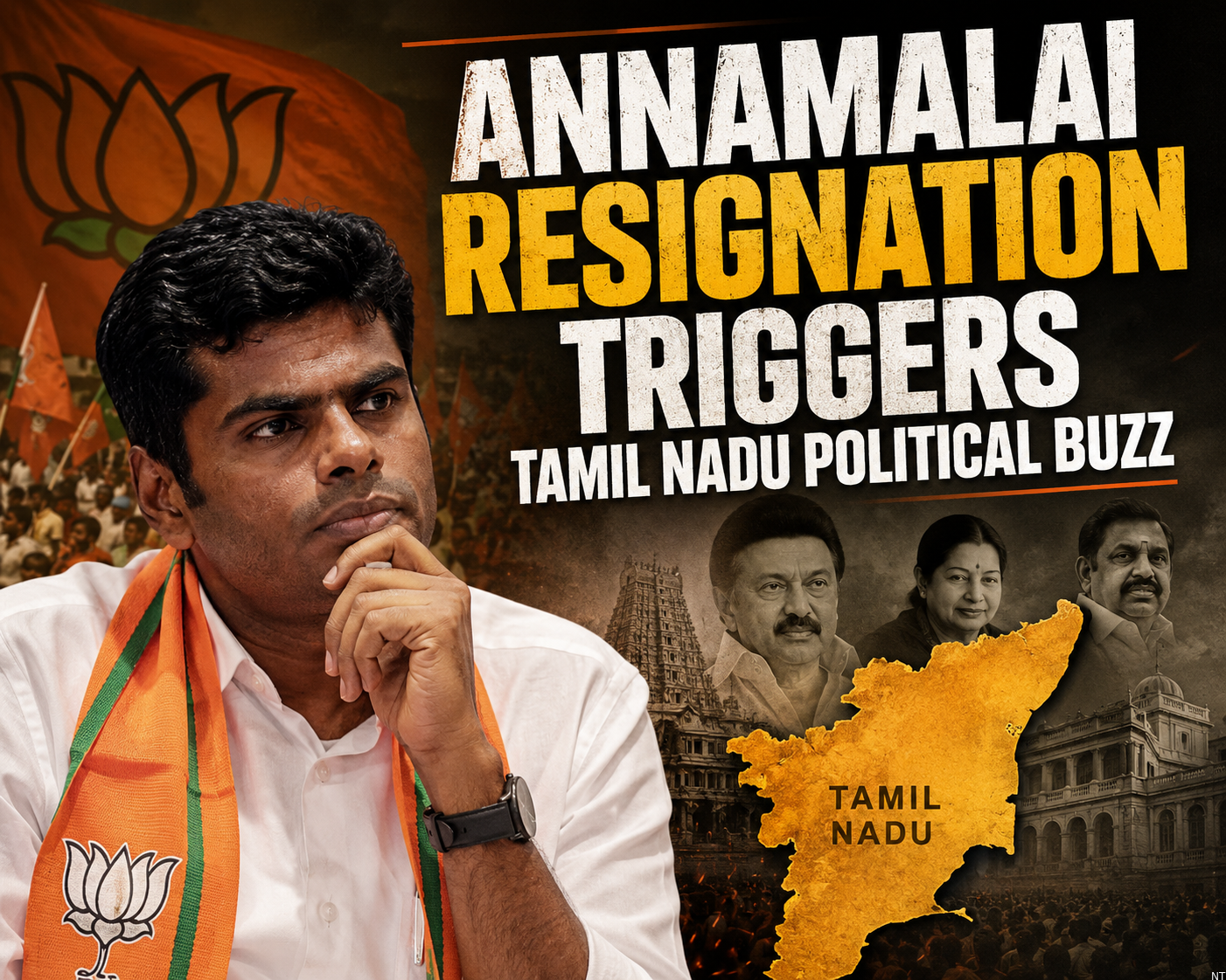 Annamalai Resignation Triggers Tamil Nadu Political Buzz