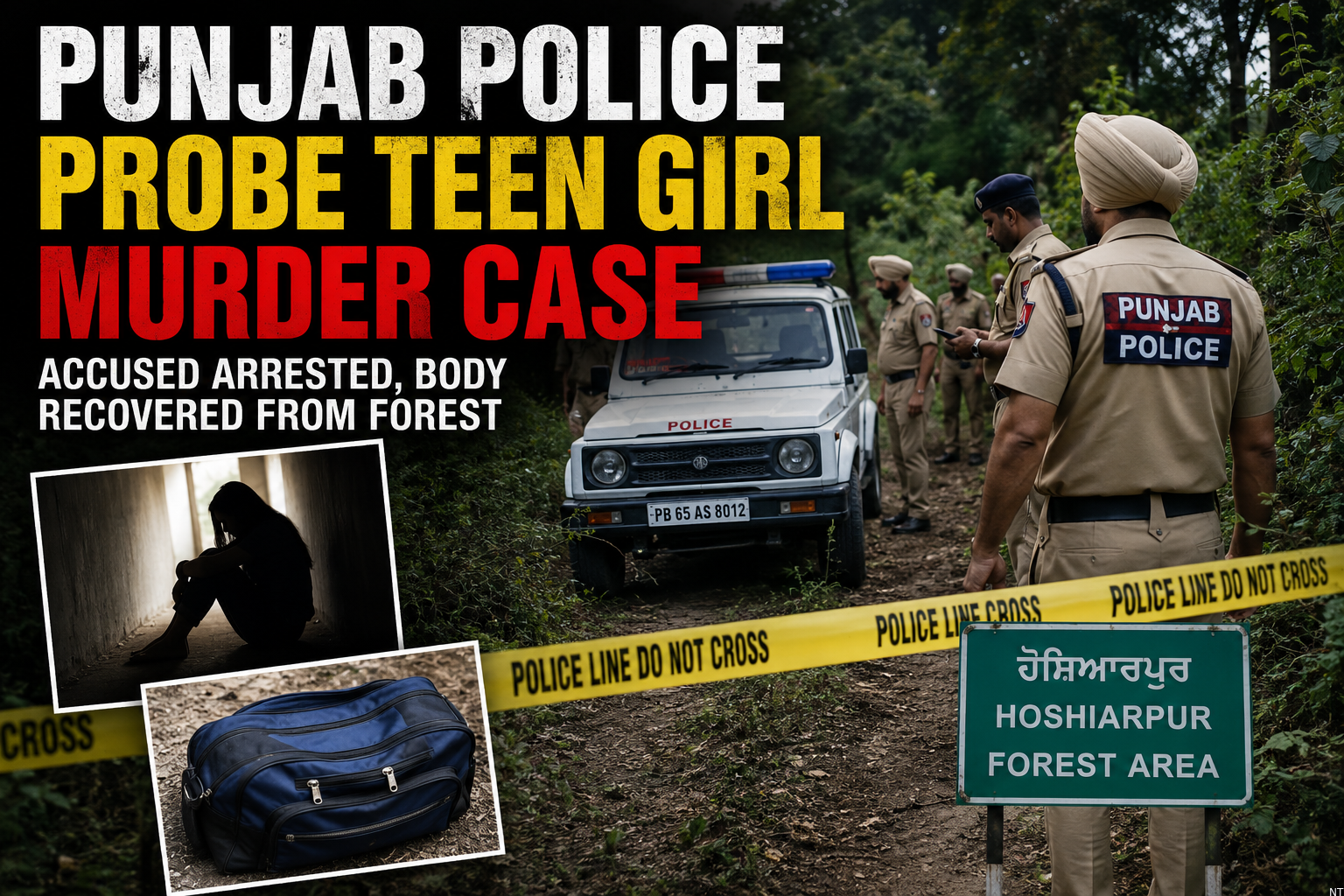 Punjab Police Arrest Accused in Teen Girl Murder Case