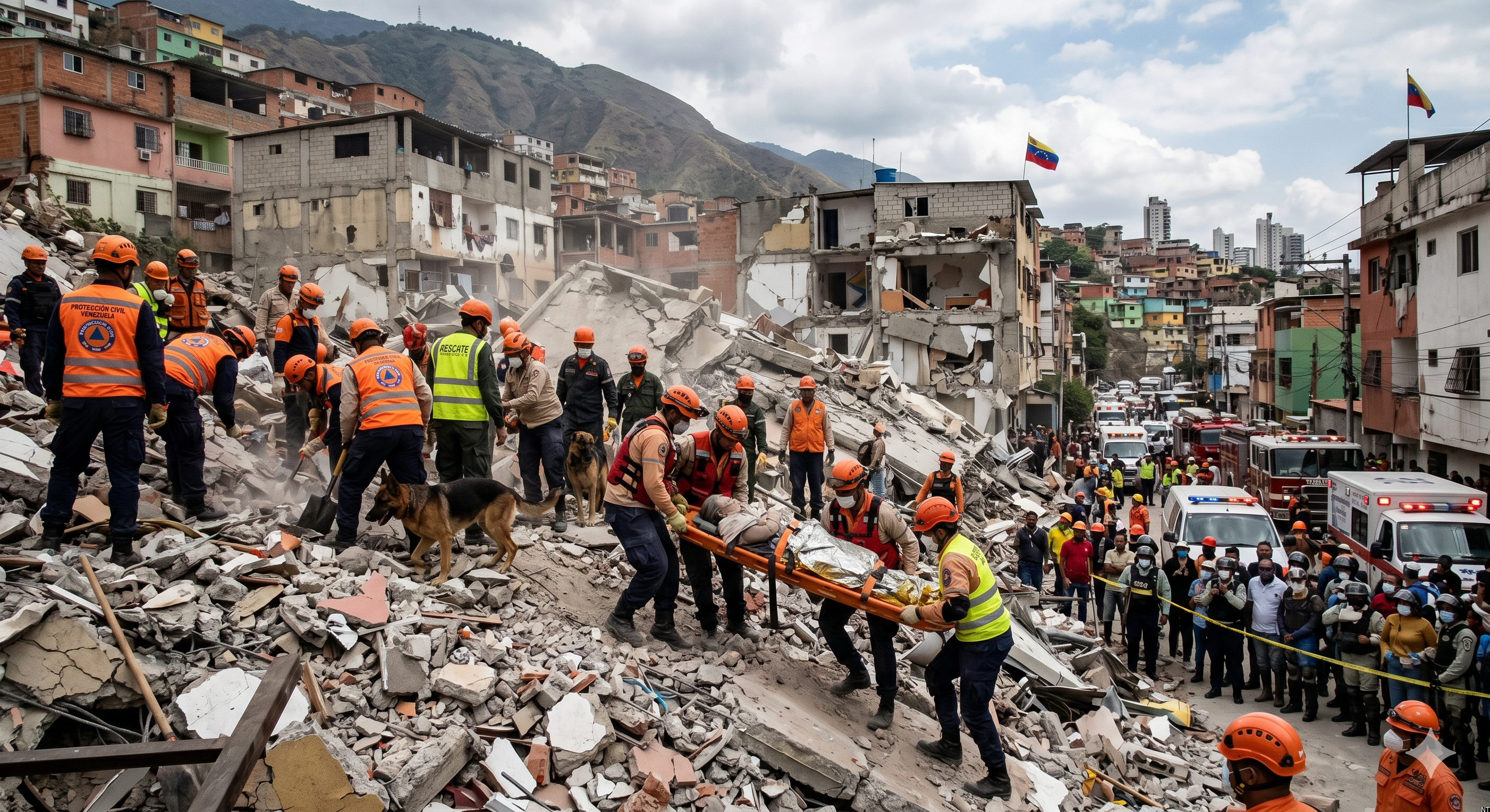Venezuela Earthquake: Rescuers Search for Survivors After 7.5 Quake
