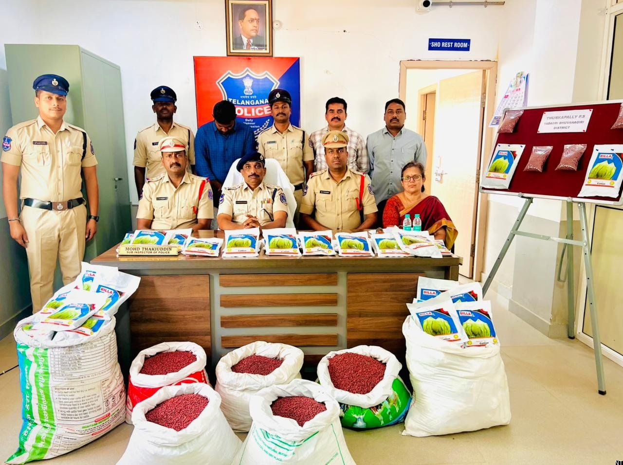 Interstate Counterfeit Cotton Seed Racket Busted in Telangana