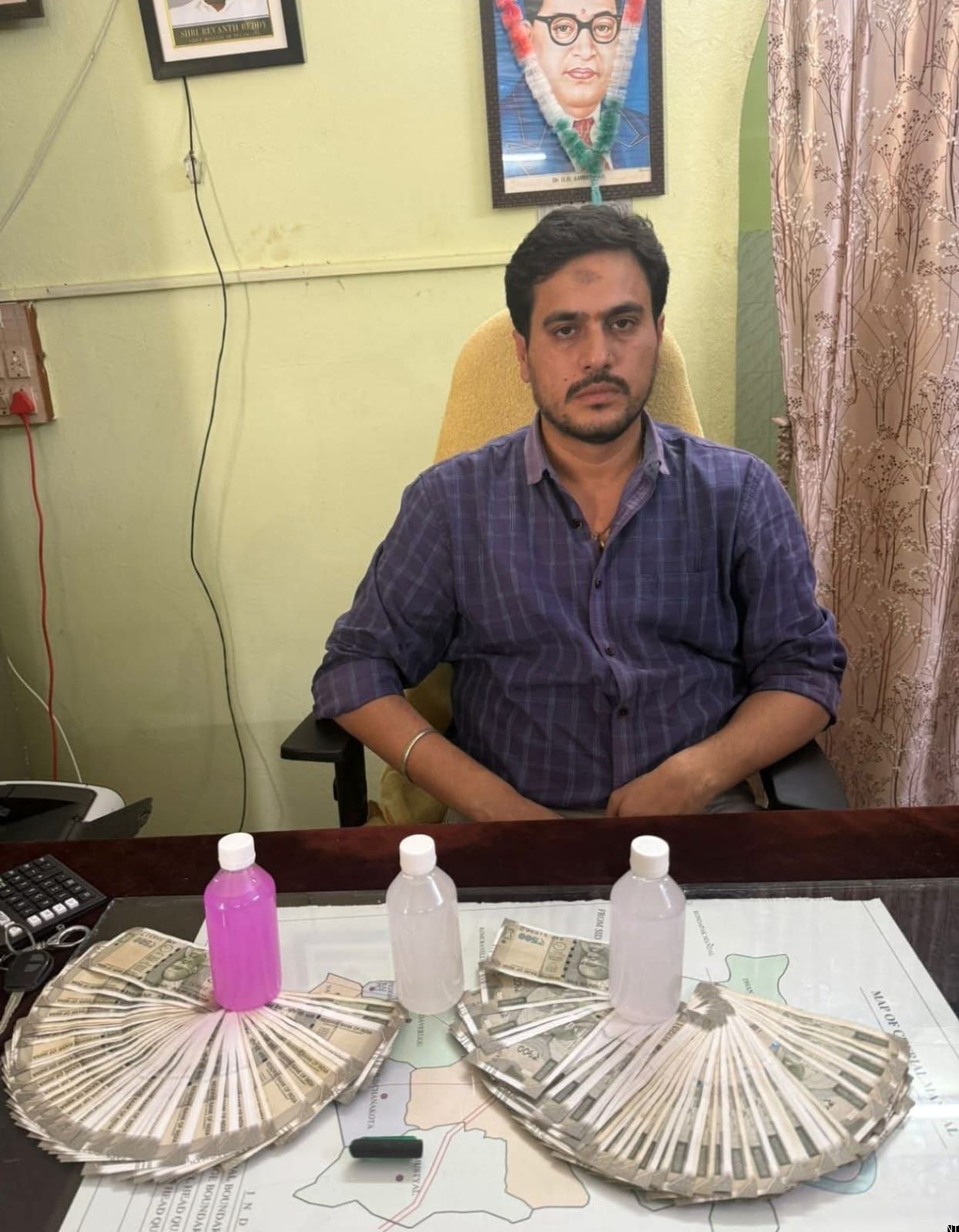 Siddipet Tahsildar Caught Accepting Rs 70,000 Bribe: ACB