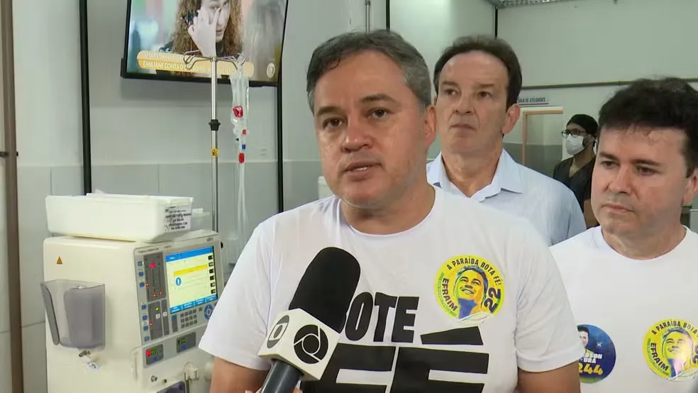 Segundo voto para o Senado: Efraim descarta apoio a Nabor e não crava aliança com Major Fábio
