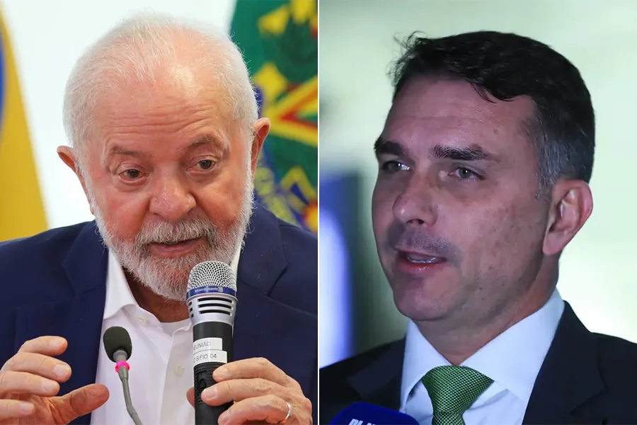 Pesquisa BTG/Nexus aponta Lula com 42% e Flávio Bolsonaro com 37% no primeiro turno