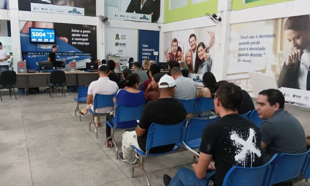 Sine de Campina Grande abre 972 vagas de emprego nesta semana