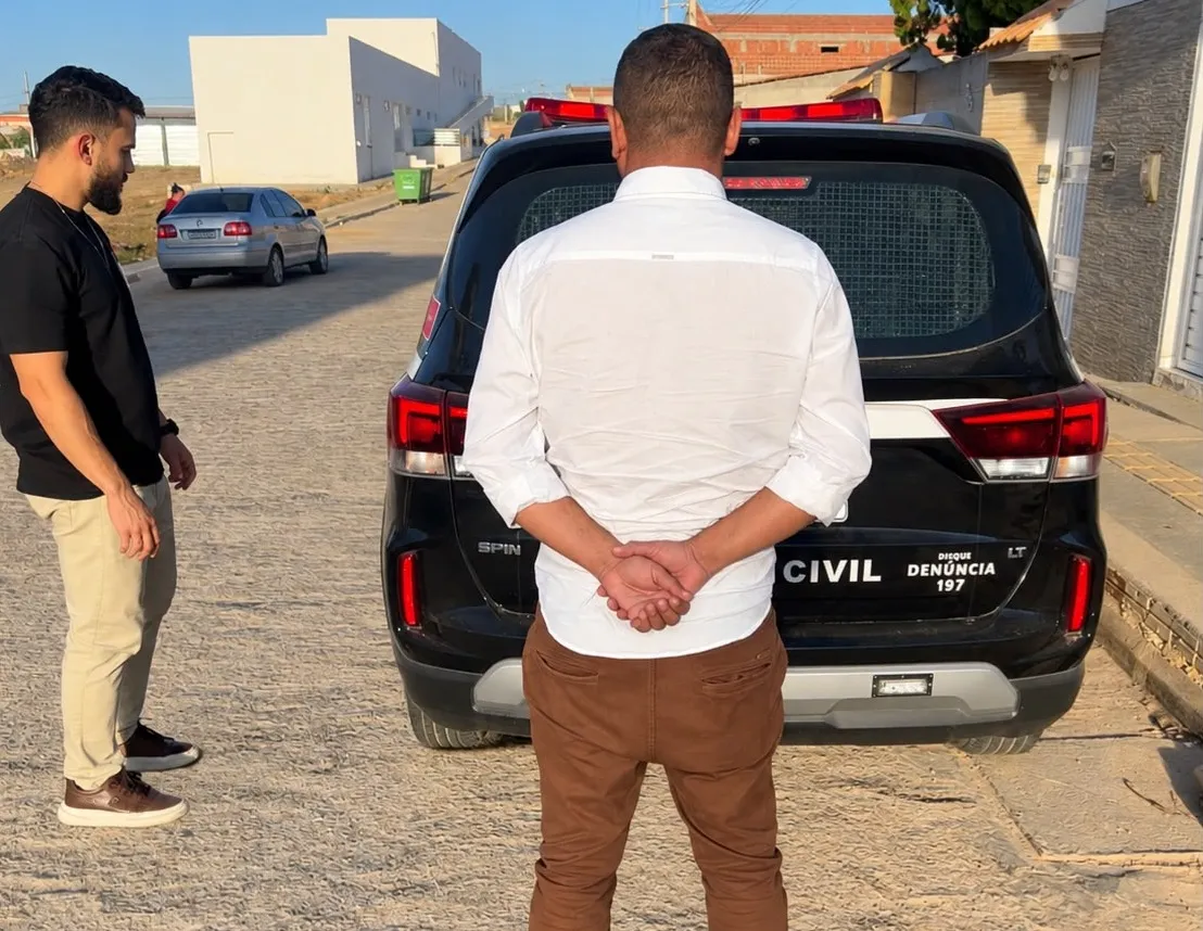 Homem é preso no Sertão da Paraíba após invadir casa de ex-companheira e violar medida protetiva