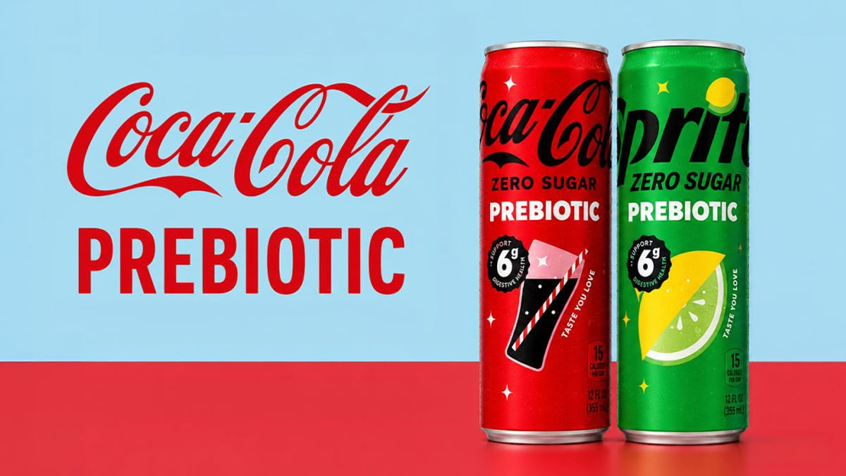 Coca-Cola planeja lançar versões com fibra prebiótica nos Estados Unidos em 2027