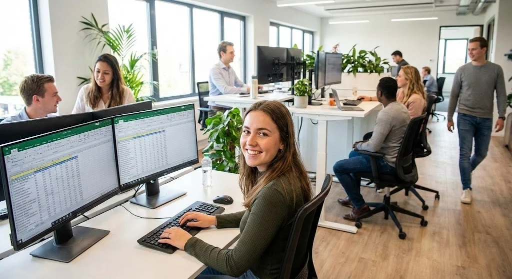 Microsoft Excel para el trabajo + Google Sheets Nivel 1
