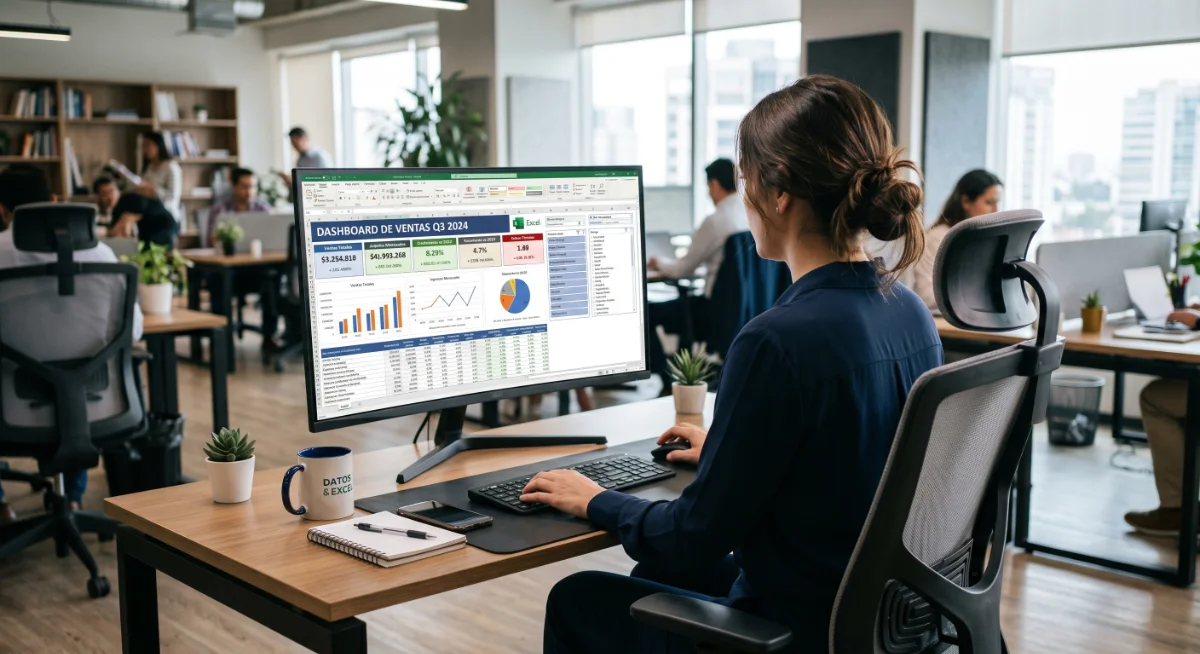 Microsoft Excel Avanzado + Google Sheet + Dashboard en Power BI