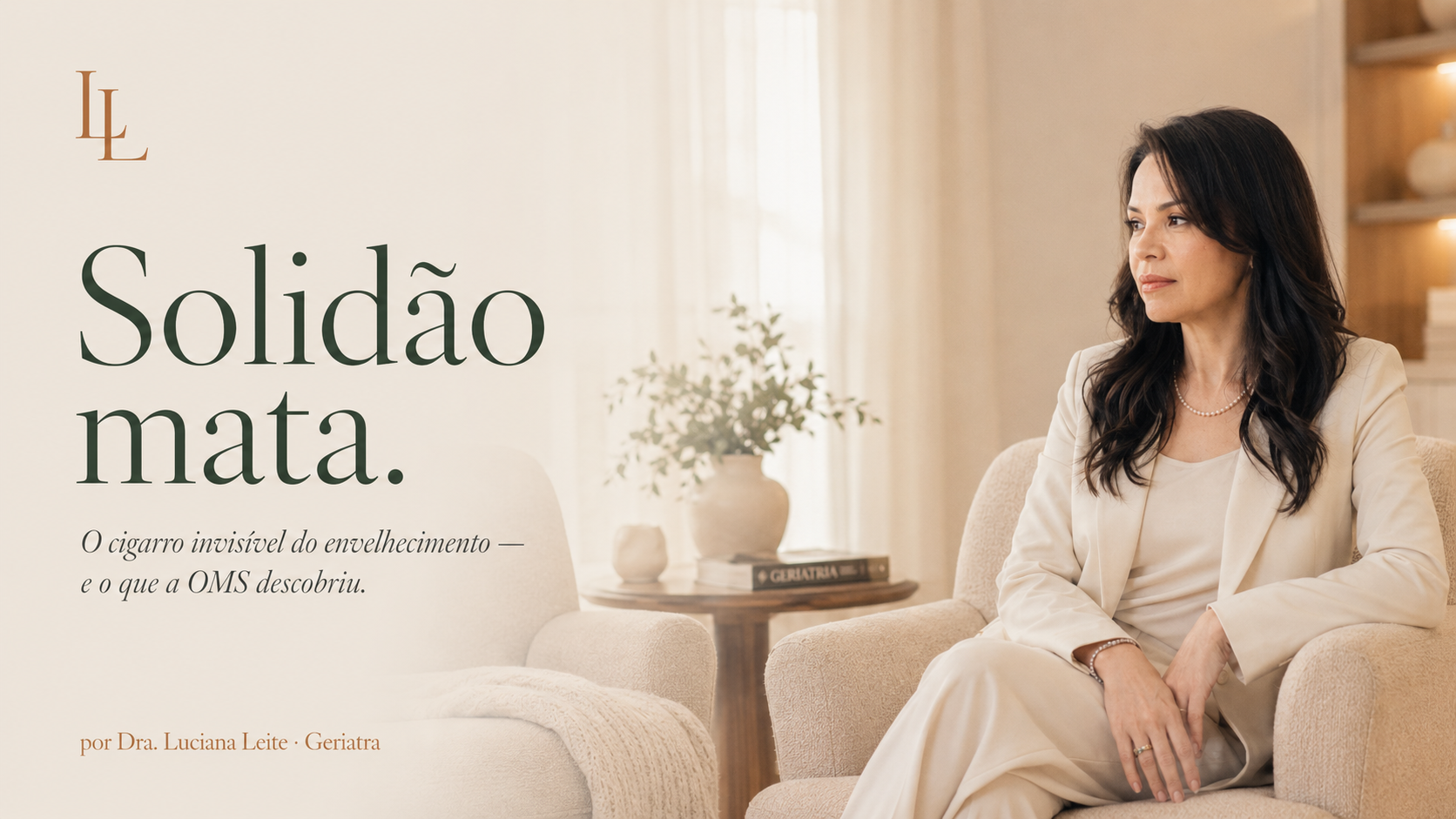 Solidão mata: o que a OMS descobriu sobre o cigarro invisível do envelhecimento