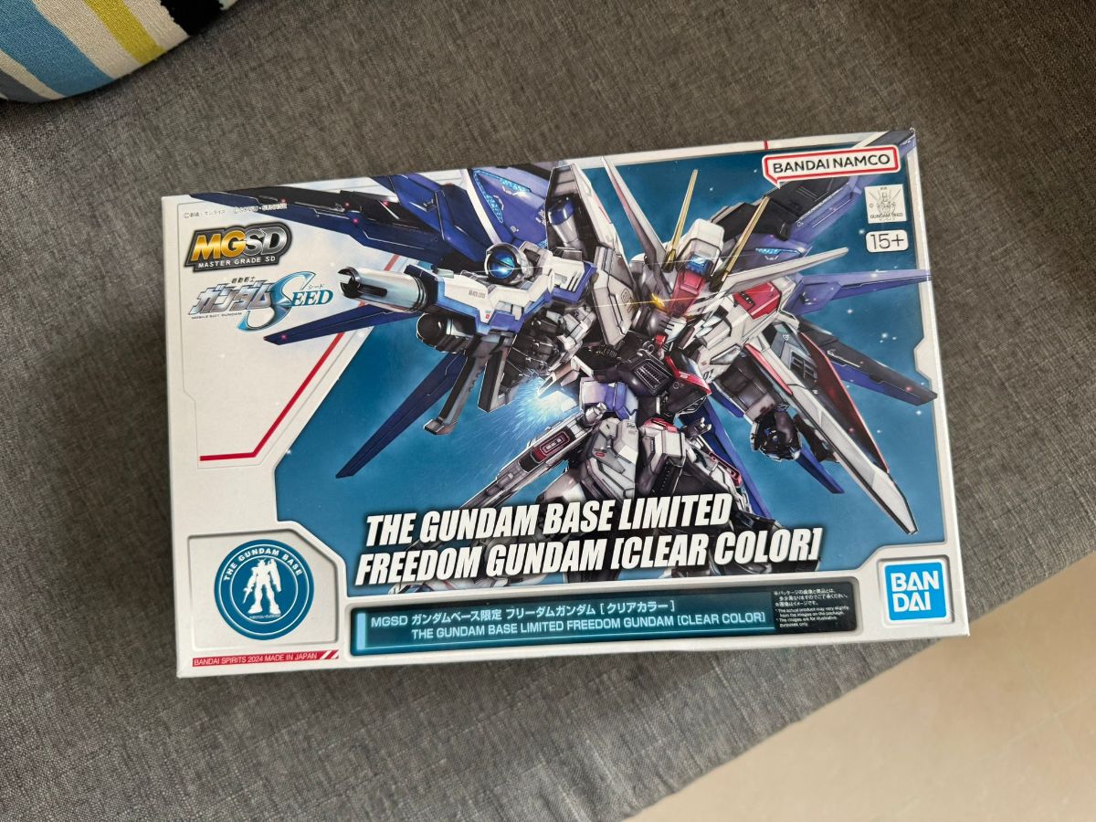 ガンダムベース限定フリーダム！