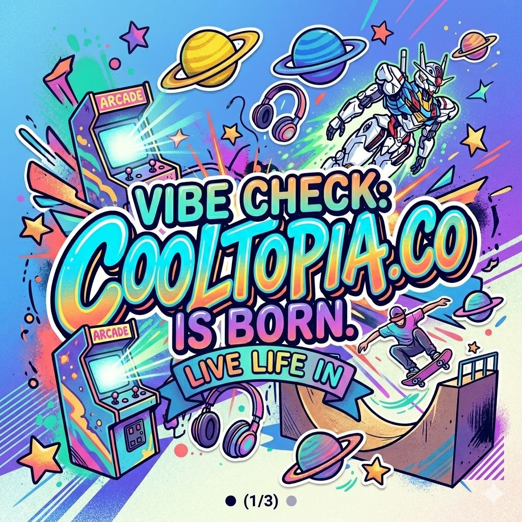 🚨 VIBE CHECK: COOLTOPIA IS BORN. 🚨