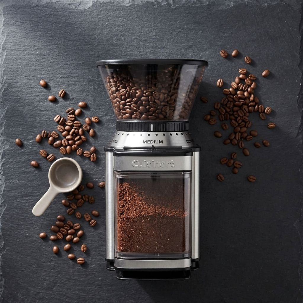 Cuisinart Coffee Grinder, Electric One-Touch Automatic Burr Coffee Grinder with 18-Position