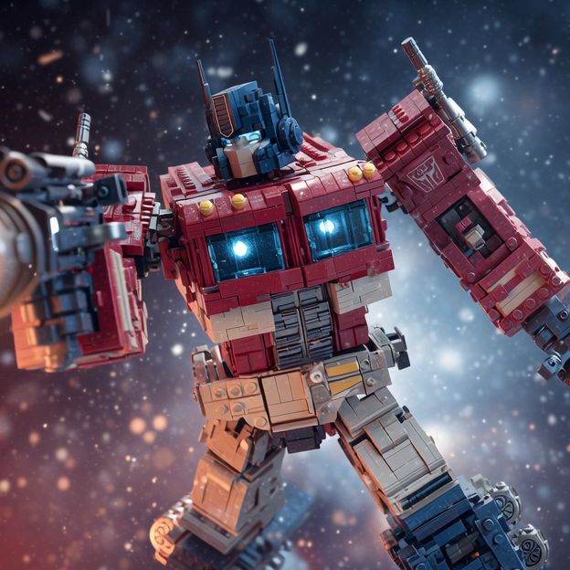 LEGO Optimus Prime vs. The Galaxy!
