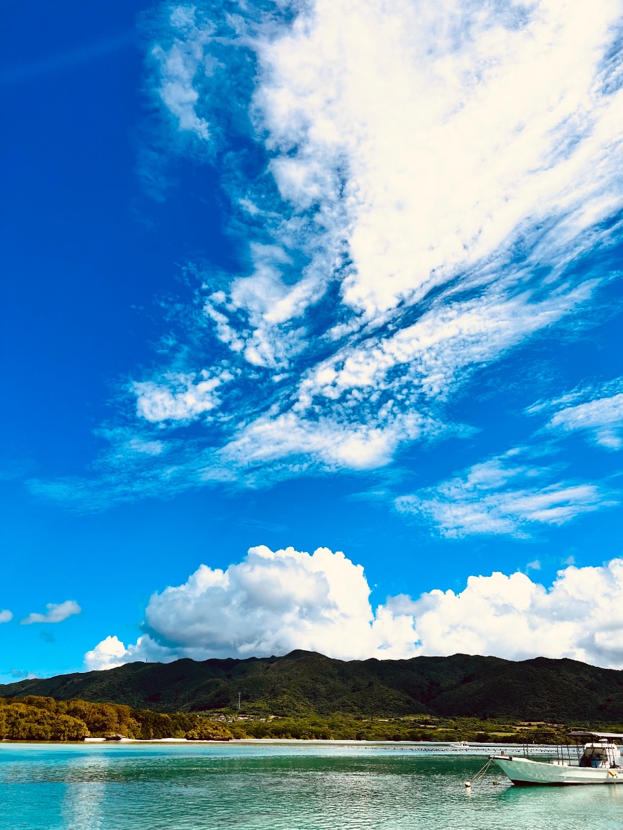 Painting with clouds