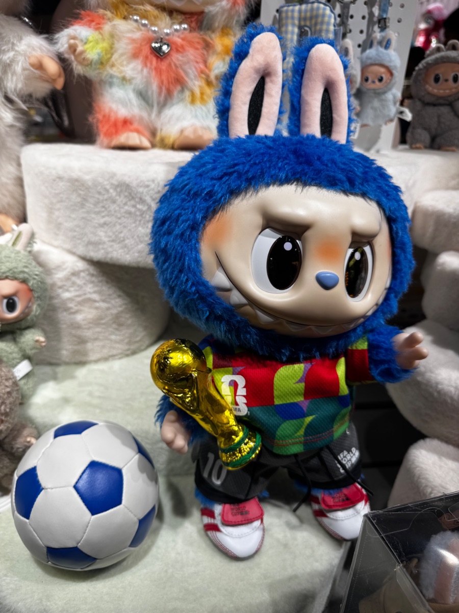 Too late when I found this Labubu 2026 World Cup edition