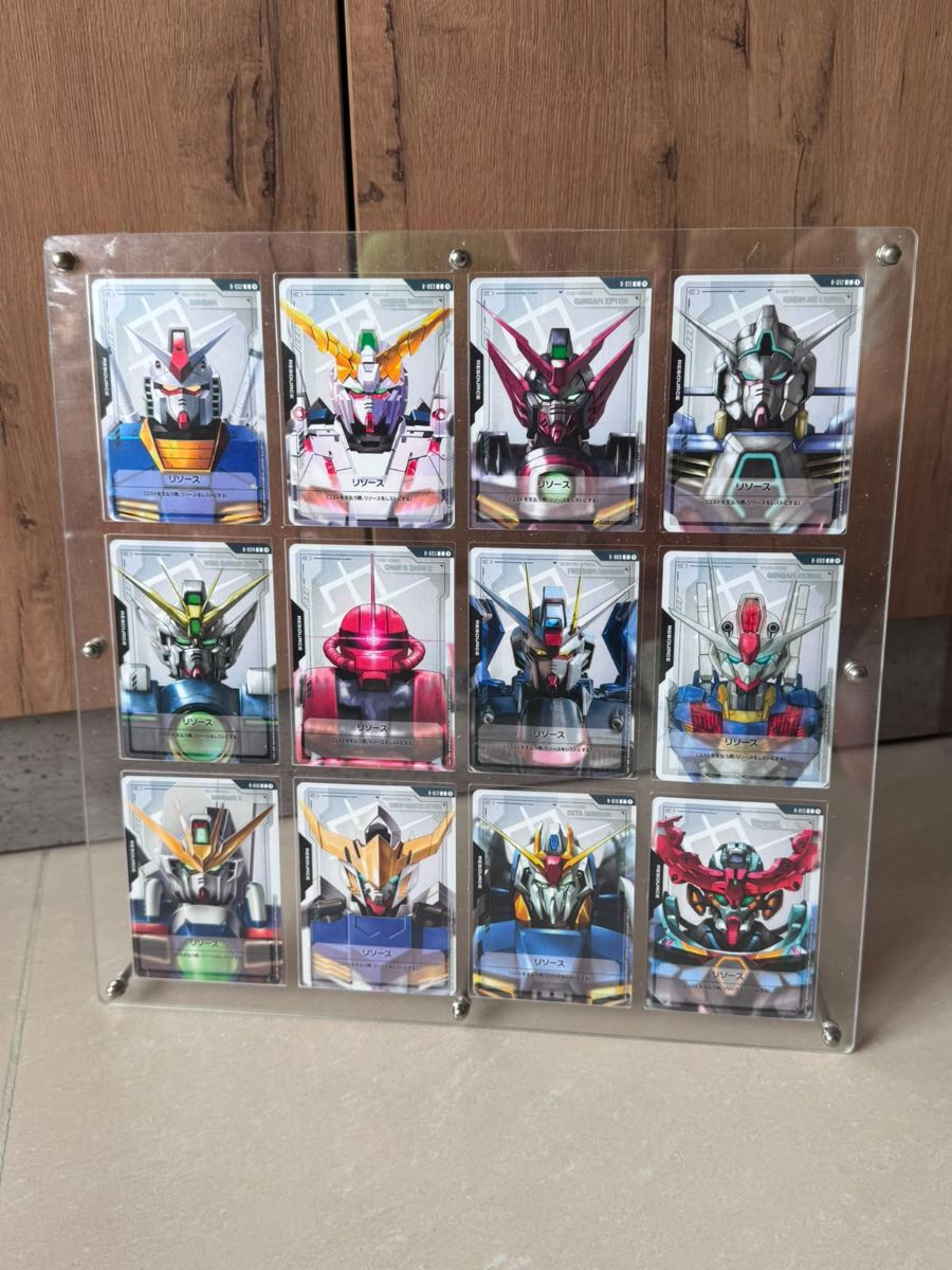 圧巻の迫力！ガンダムTCGカードの魅せるディスプレイ術