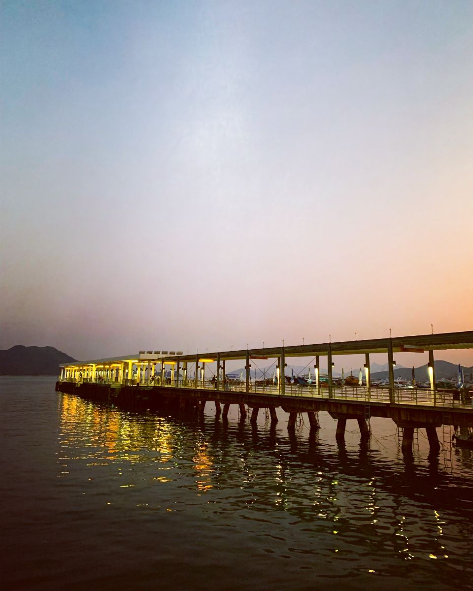 Twilight Glow at Sai Kung Pier