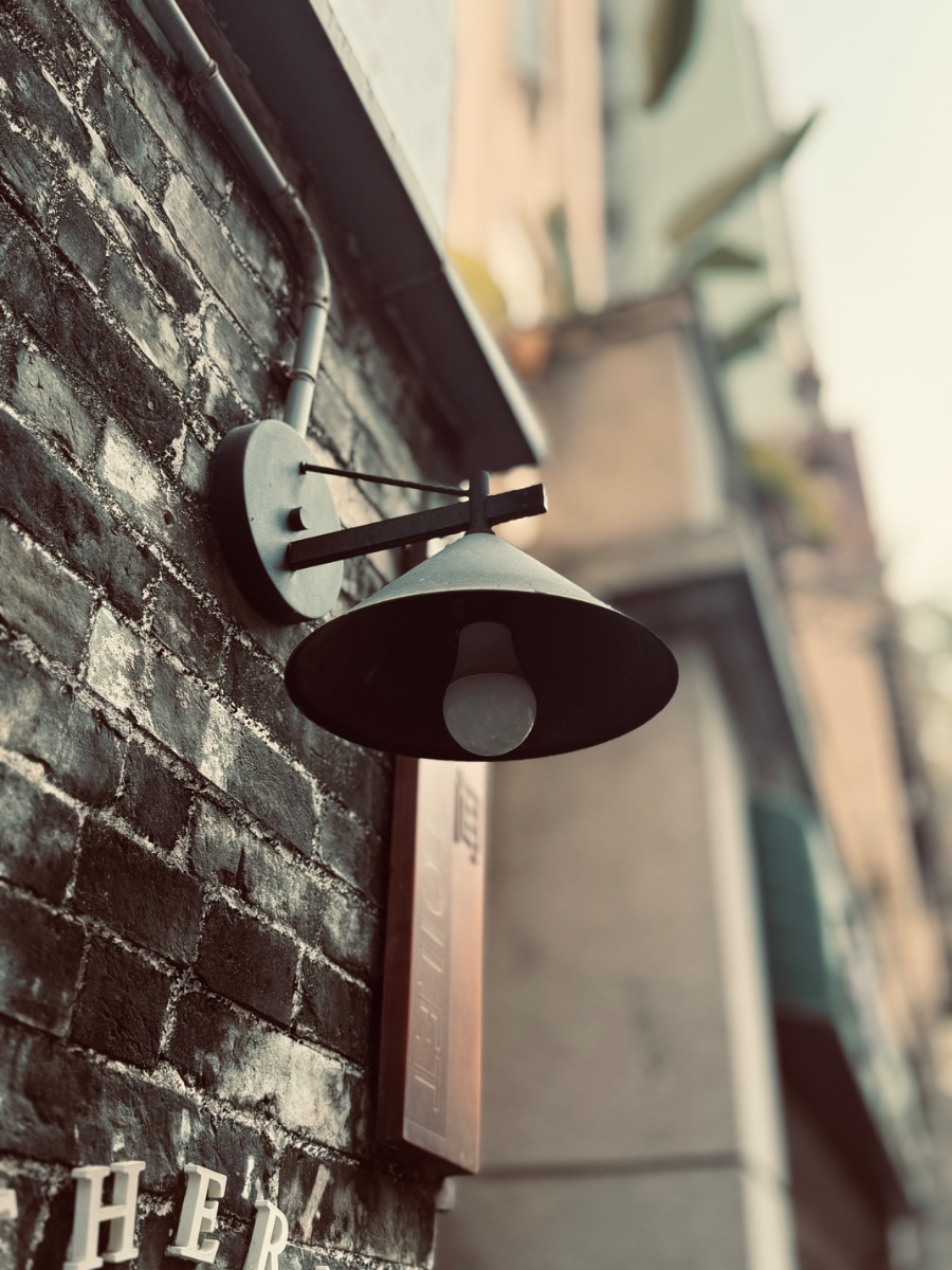 Vintage streetlight