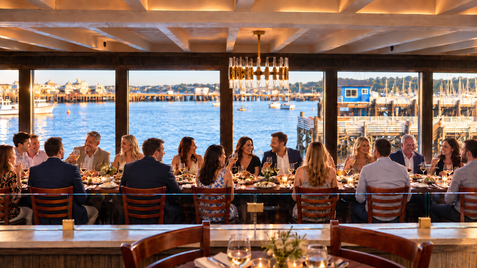 Group Dining at Rockfish Harbor Grill