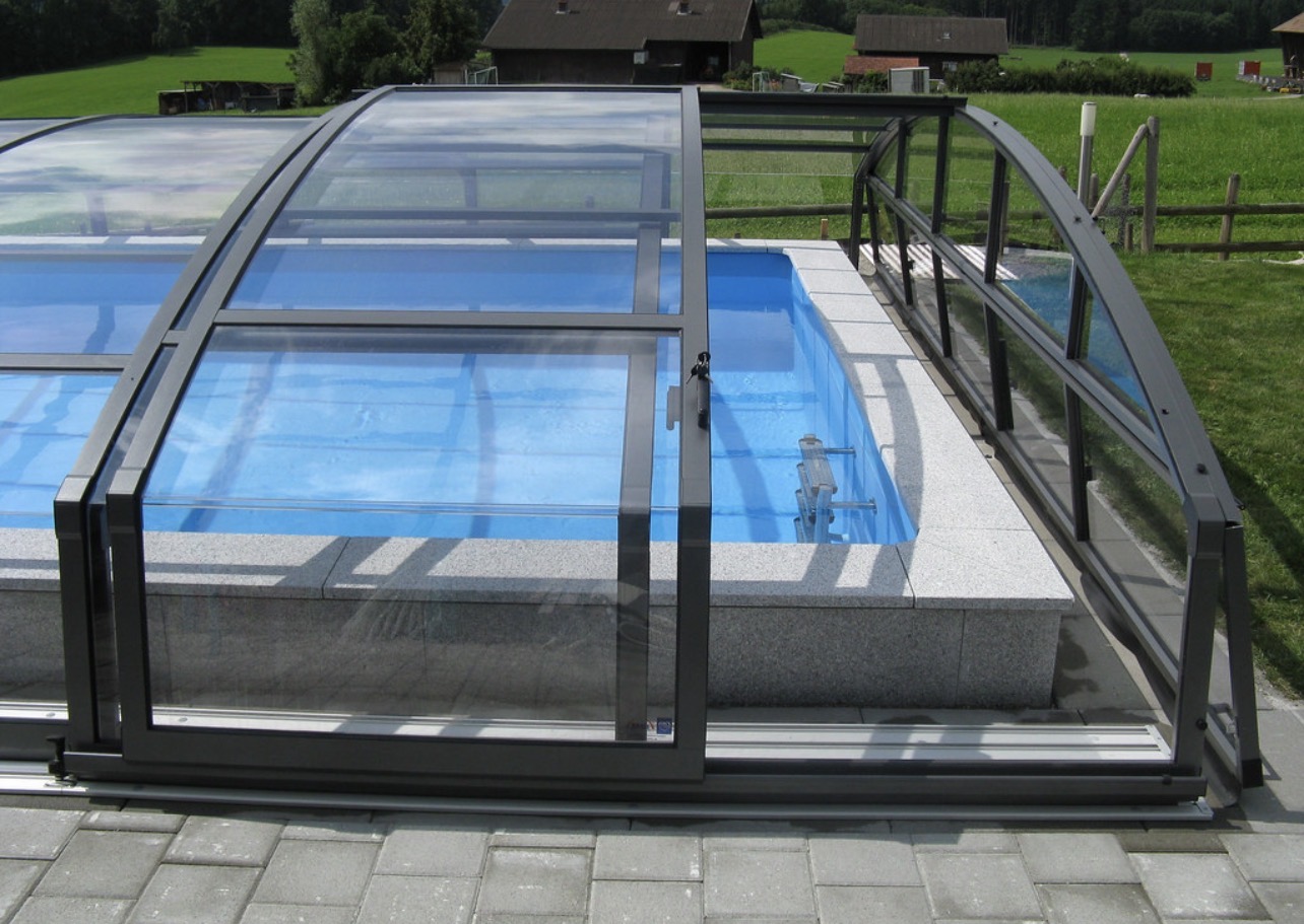 Imperia Neo Light – Lage zwembadoverkapping