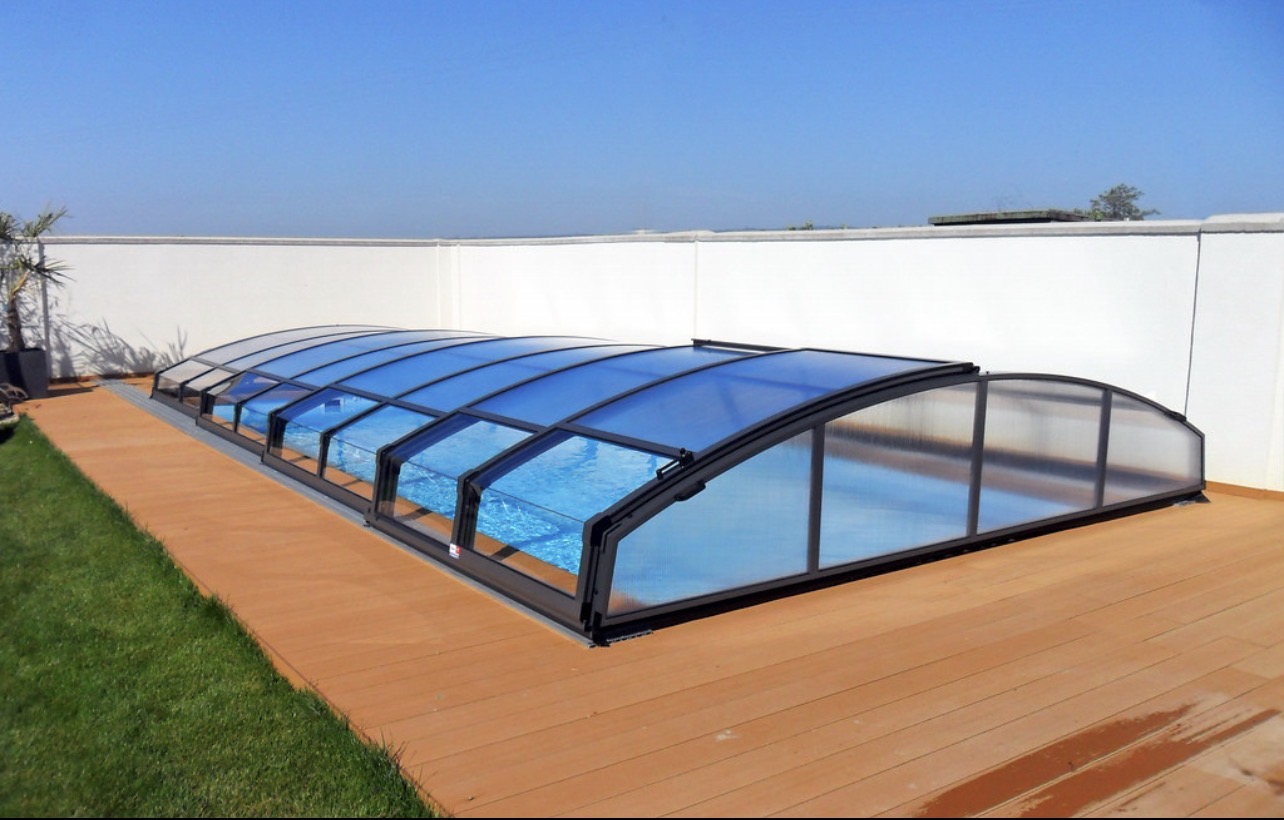 Imperia Neo Light – Lage zwembadoverkapping