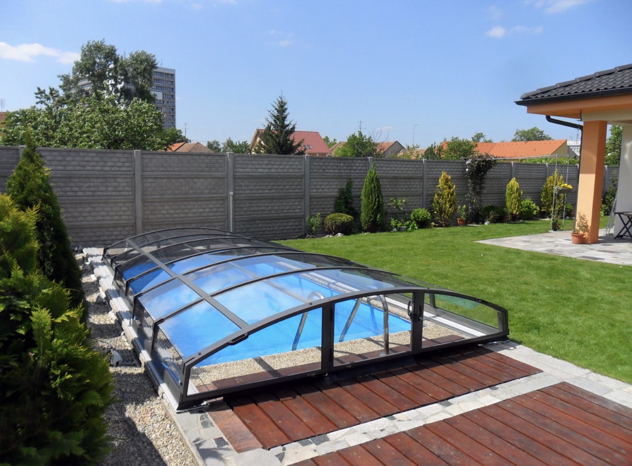 Imperia Neo Light – Lage zwembadoverkapping