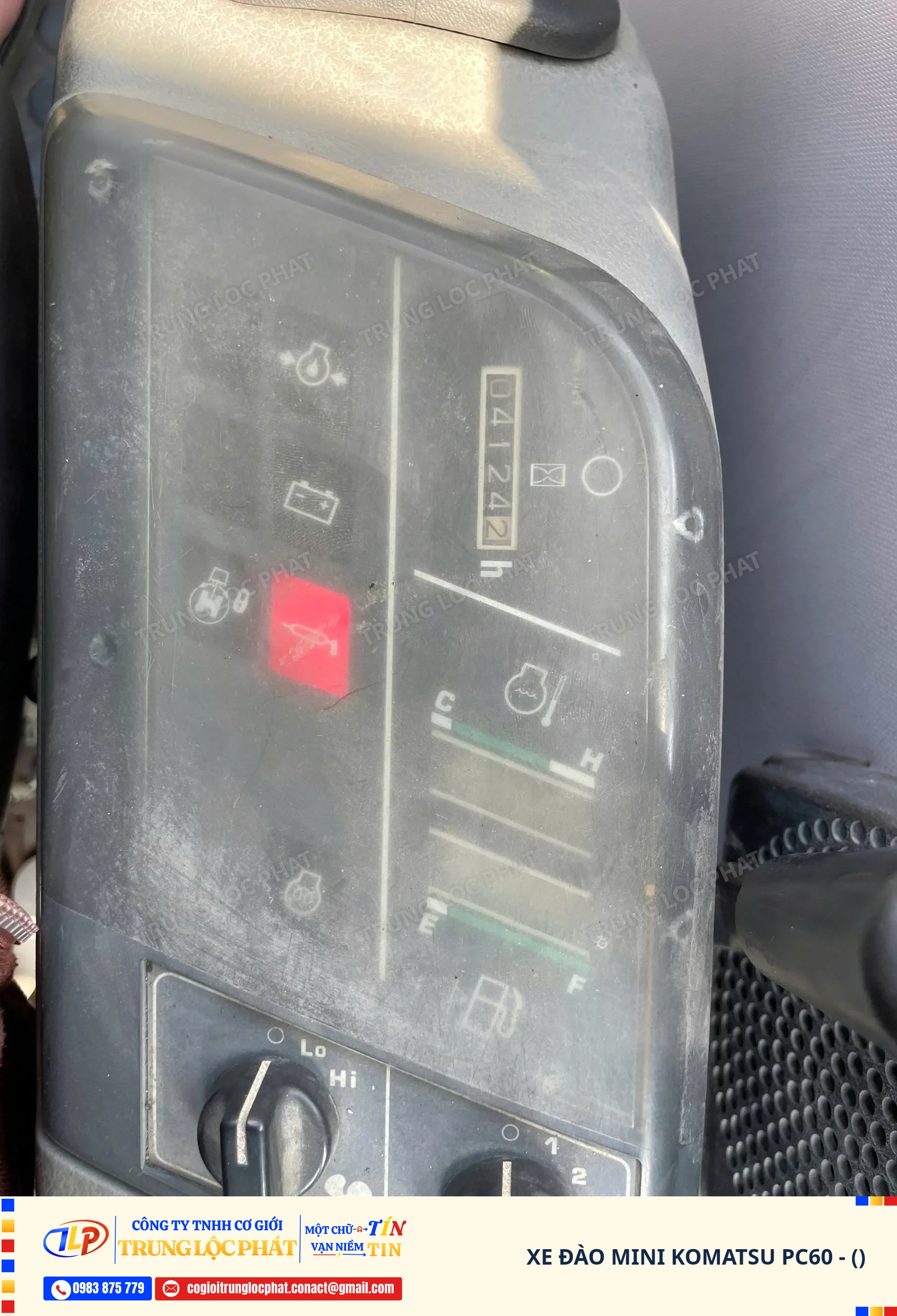 Xe đào bánh xích Komatsu PC60 chính hãng bền bỉ hiệu suất cao - 29