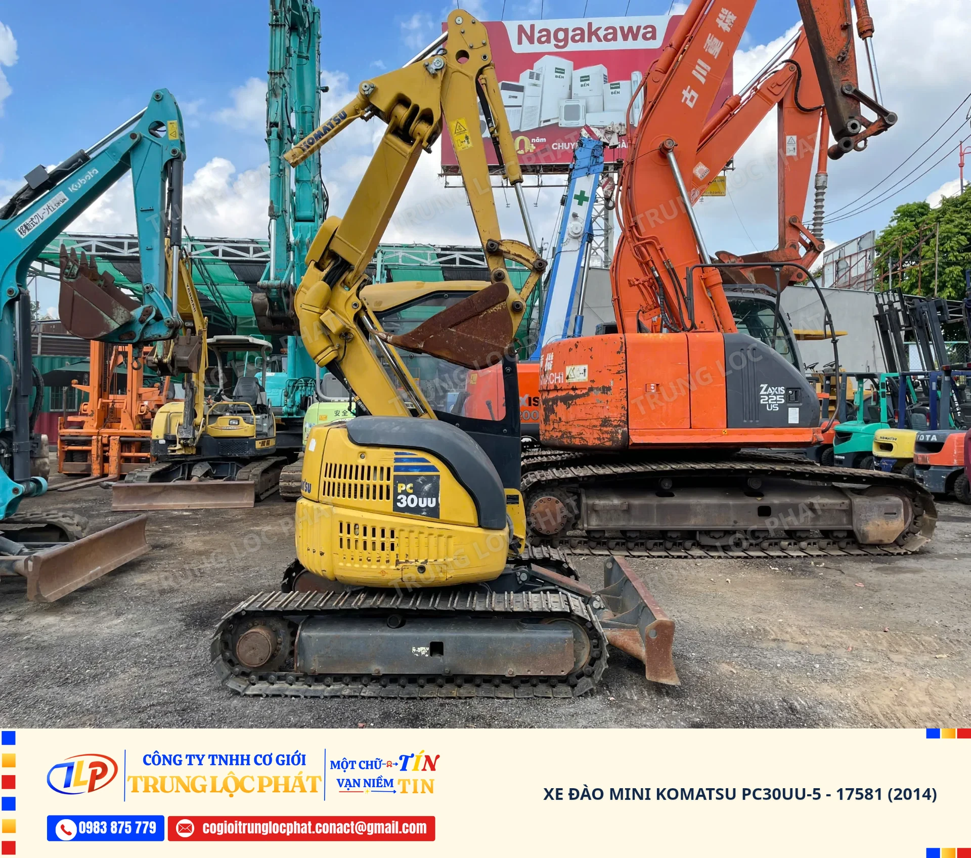 Xe đào bánh xích Komatsu PC30UU-5 chất lượng cao nhập khẩu chính hãng - 28