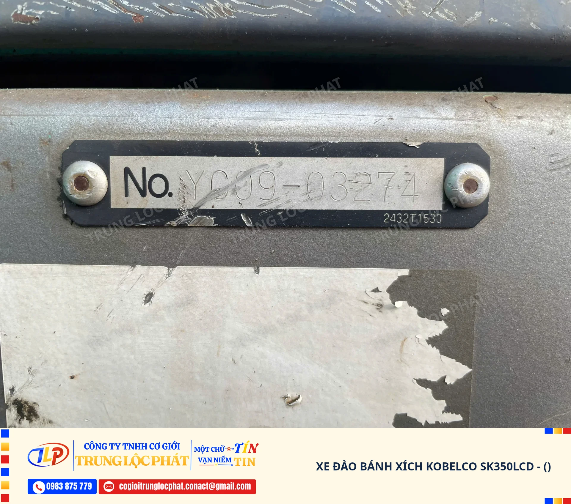 Xe đào bánh xích Kobelco SK350LCD nhập khẩu Nhật Bản chính hãng - 24