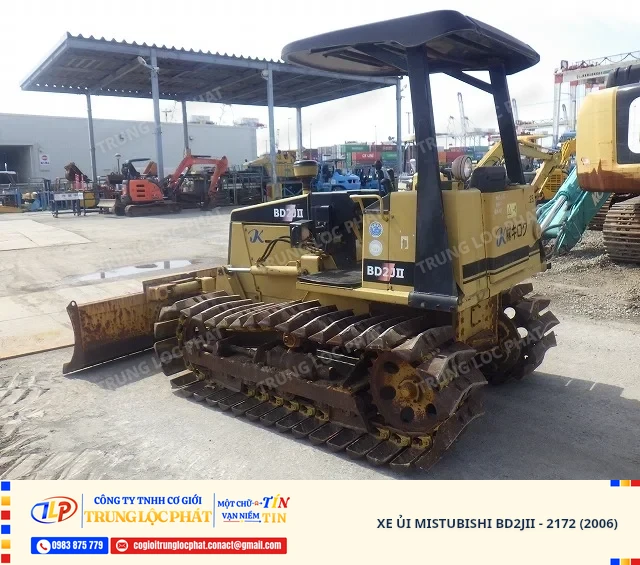 Xe ủi Mitsubishi BD2JII chất lượng cao nhập khẩu từ Nhật Bản - 2