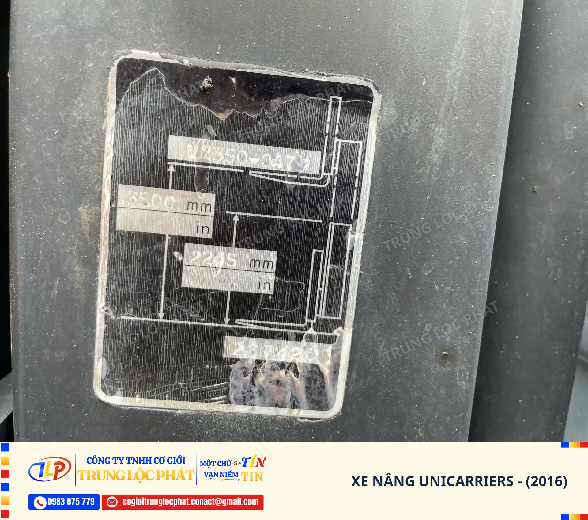 Xe nâng hàng Unicarriers sản xuất năm 2016 chính hãng Nhật Bản chất lượng cao - 19