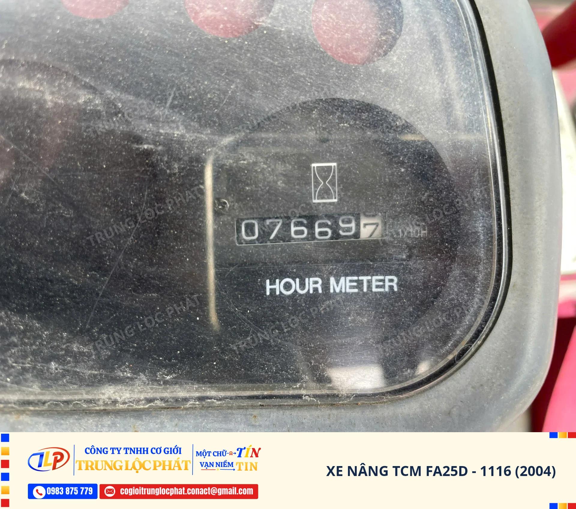 xe nâng dầu TCM FA25D đời 2004 tải trọng 2.5 tấn nhập khẩu chính hãng - 21