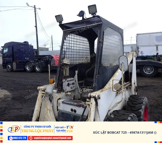Xe xúc lật Bobcat 725 nhập khẩu chính hãng chất lượng cao - 2