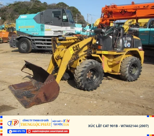 Xe xúc lật CAT 901B nhập khẩu chính hãng chất lượng cao - 1