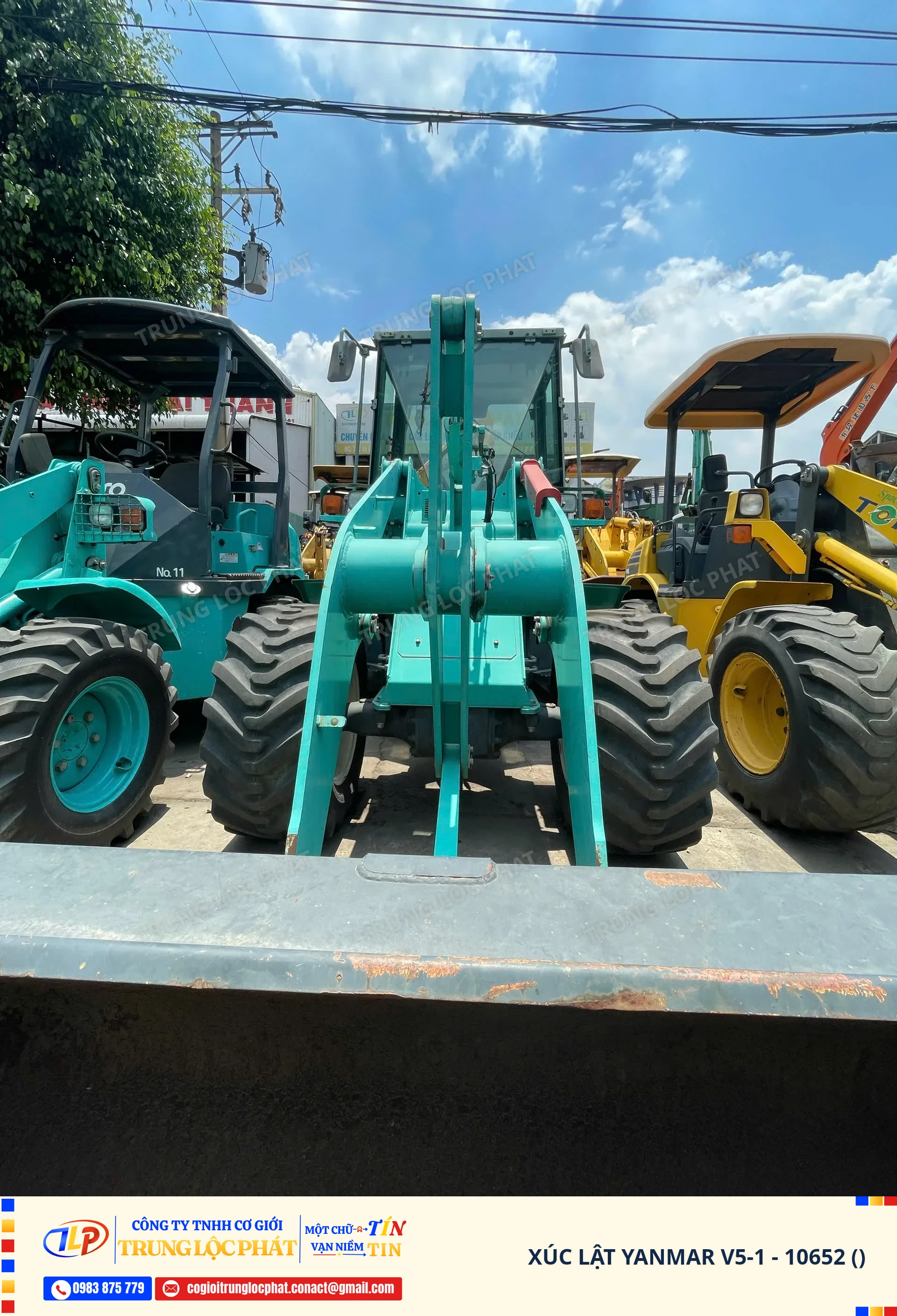 Xe xúc lật Yanmar V5-1 nhập khẩu Nhật Bản chính hãng chất lượng cao - 2