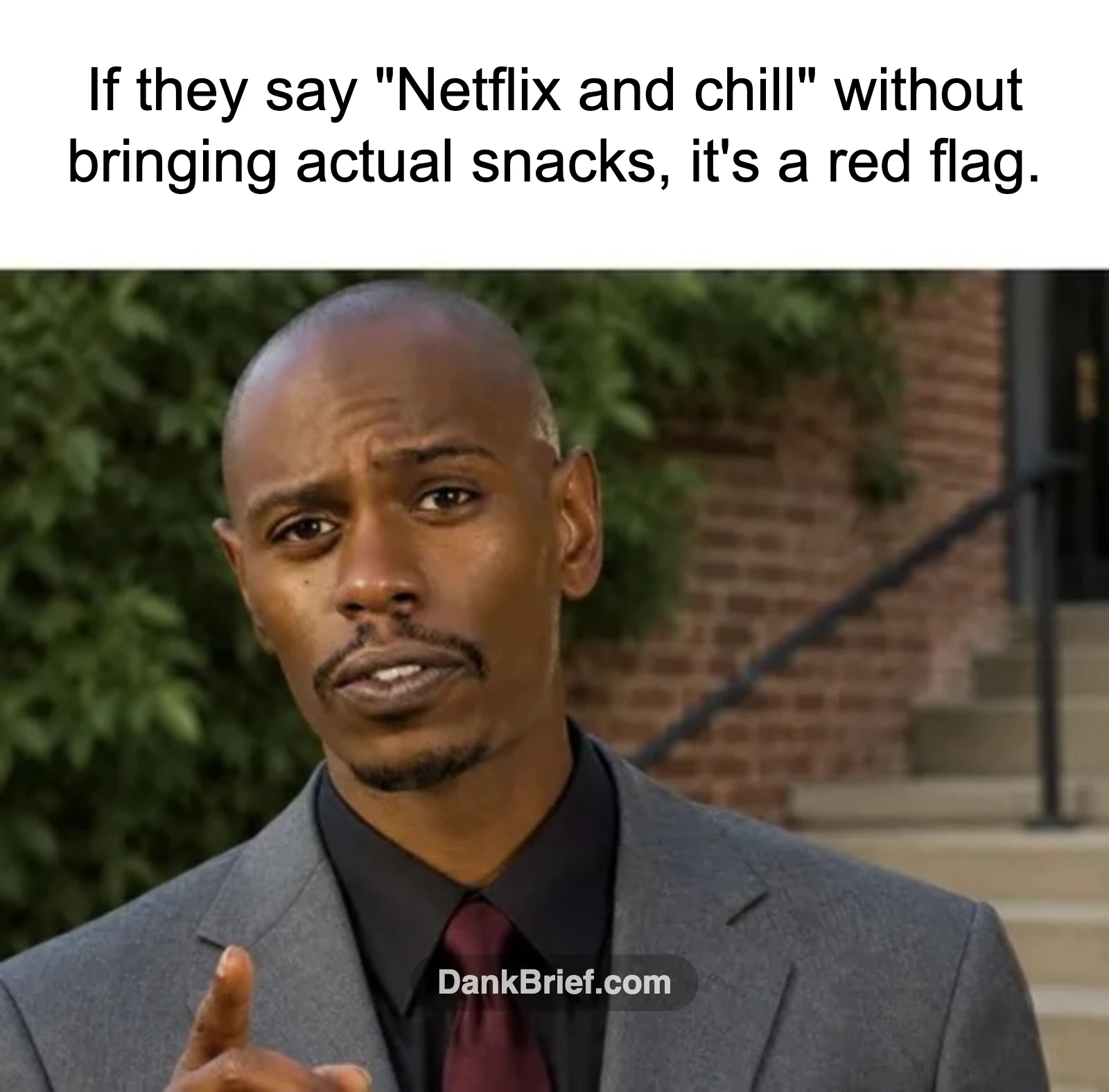 The Ultimate Relationship Litmus Test, Bro