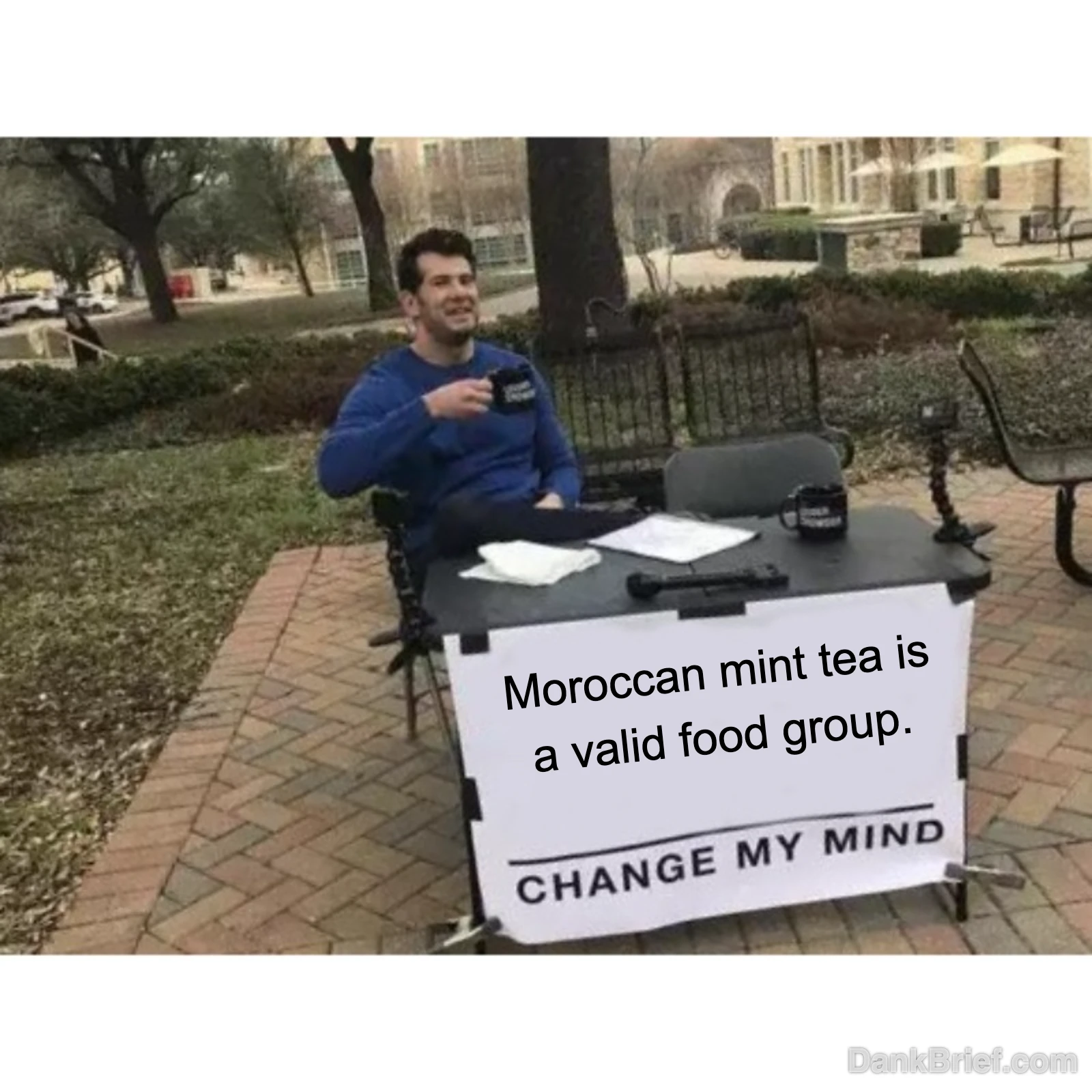 Spill the tea... literally
