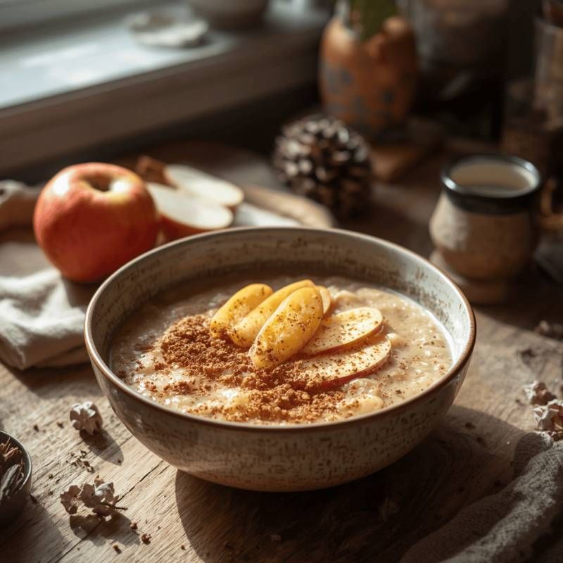 🥣 Apple Cinnamon Buckwheat Porridge