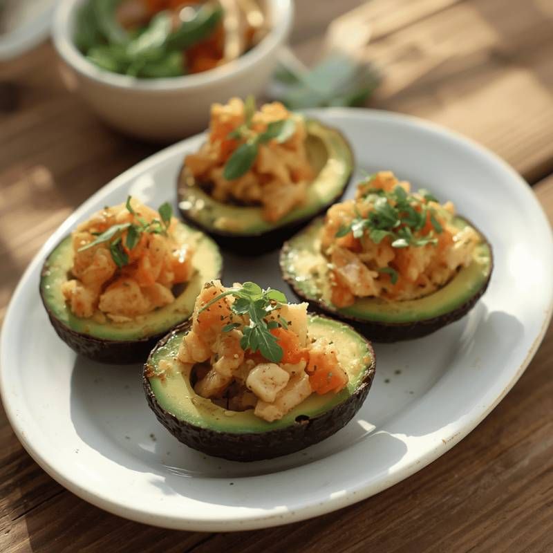 🥑 Avocado met Tonijn